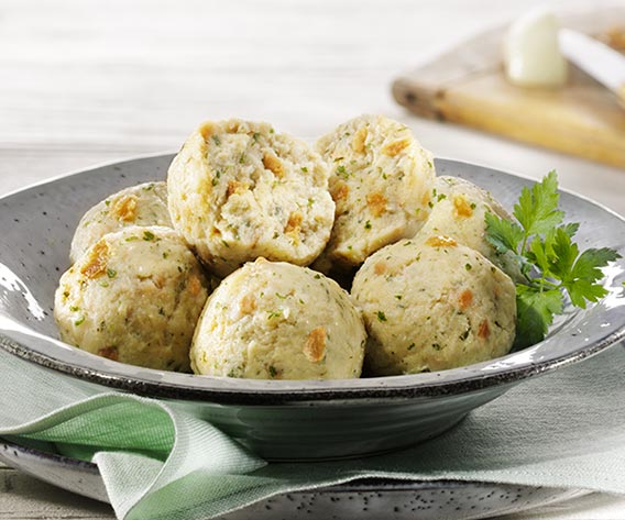 Predjela/Njoki i punjena tjestenina Knedle od kruha bofrost