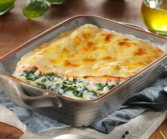 Predjela/Iz pećnice Lasagne s Lososom bofrost