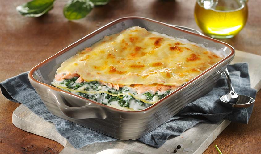 Predjela/Iz pećnice Lasagne s Lososom bofrost