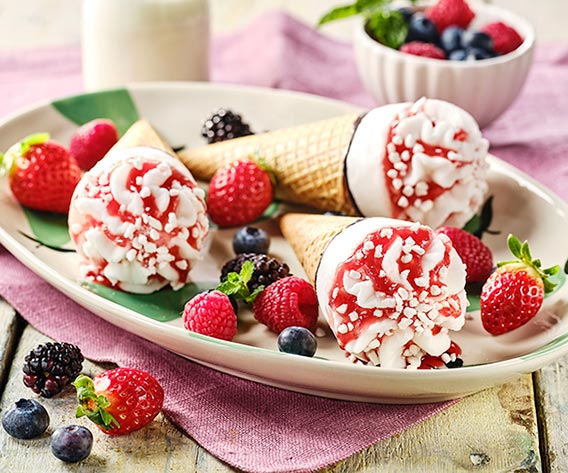 Sladoledi/Korneti Kornet Jogurt-Šumsko Voće bofrost