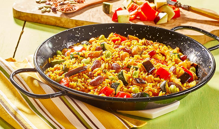 Paella mucho veggie Internacionalna kuhinja Paella mucho veggie bofrost