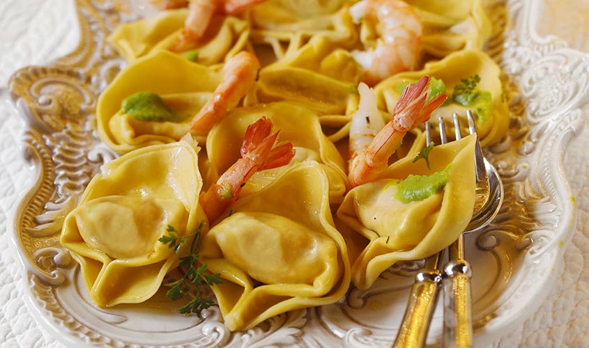 Predjela/Njoki i punjena tjestenina Tortellini s Jastogom bofrost