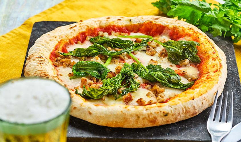 Pizze & Snack/Pizze Pizza Verace  Salsiccia e Friarielli bofrost