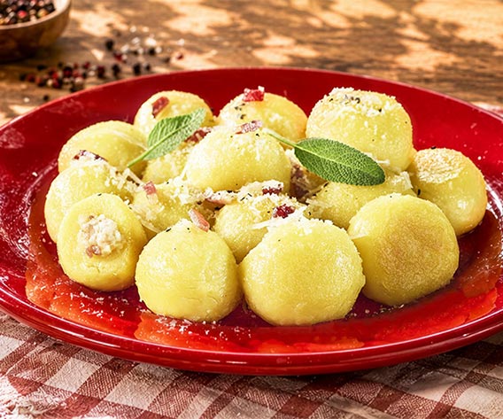 Predjela/Njoki i punjena tjestenina Gnocchi Punjeni Slaninom i Sirom Brie bofrost