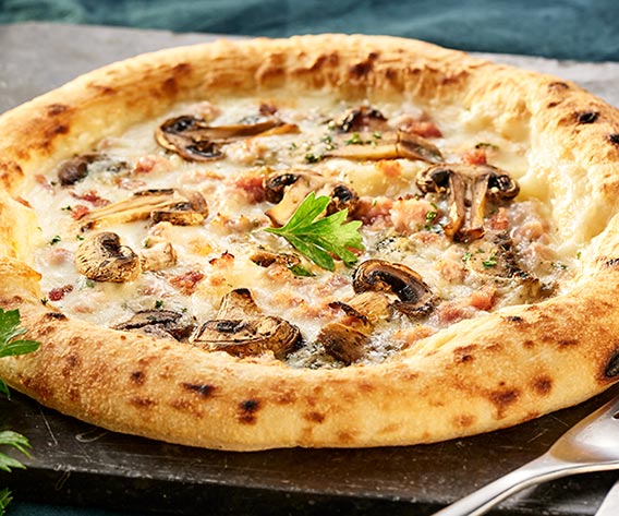 Pizze & Snack/Pizze Bijela Pizza “Bistrot 25“ s Kobasicama i Gljivama bofrost