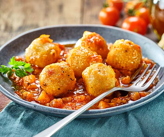 Riba/Riblja jela Polpete od  Bakalara alla Marinara bofrost