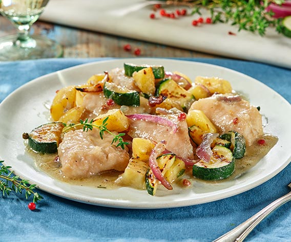 Riba/Riblja jela Medaljoni Oslića na Mediteranski bofrost