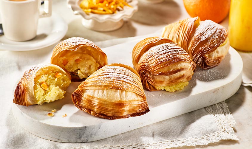 Slastice i deserti/Doručak Napuljske Sfogliatelle bofrost