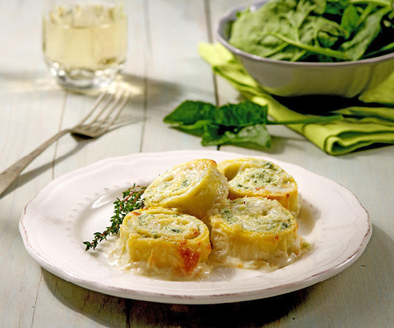 Predjela/Njoki i punjena tjestenina Tjestenina sa sirom i špinatom bofrost