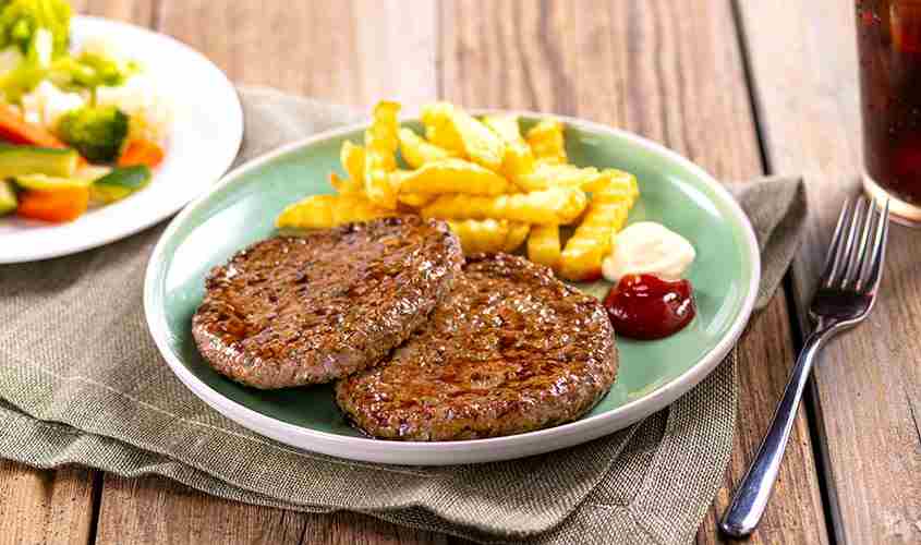 Burger od junetine i svinjetine sa Špinatom i Sirom Meso/Burger Burger od junetine i svinjetine sa Špinatom i Sirom bofrost